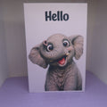 Elephant Hello Card