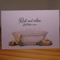 Bubble Bath Get Well Soon Card