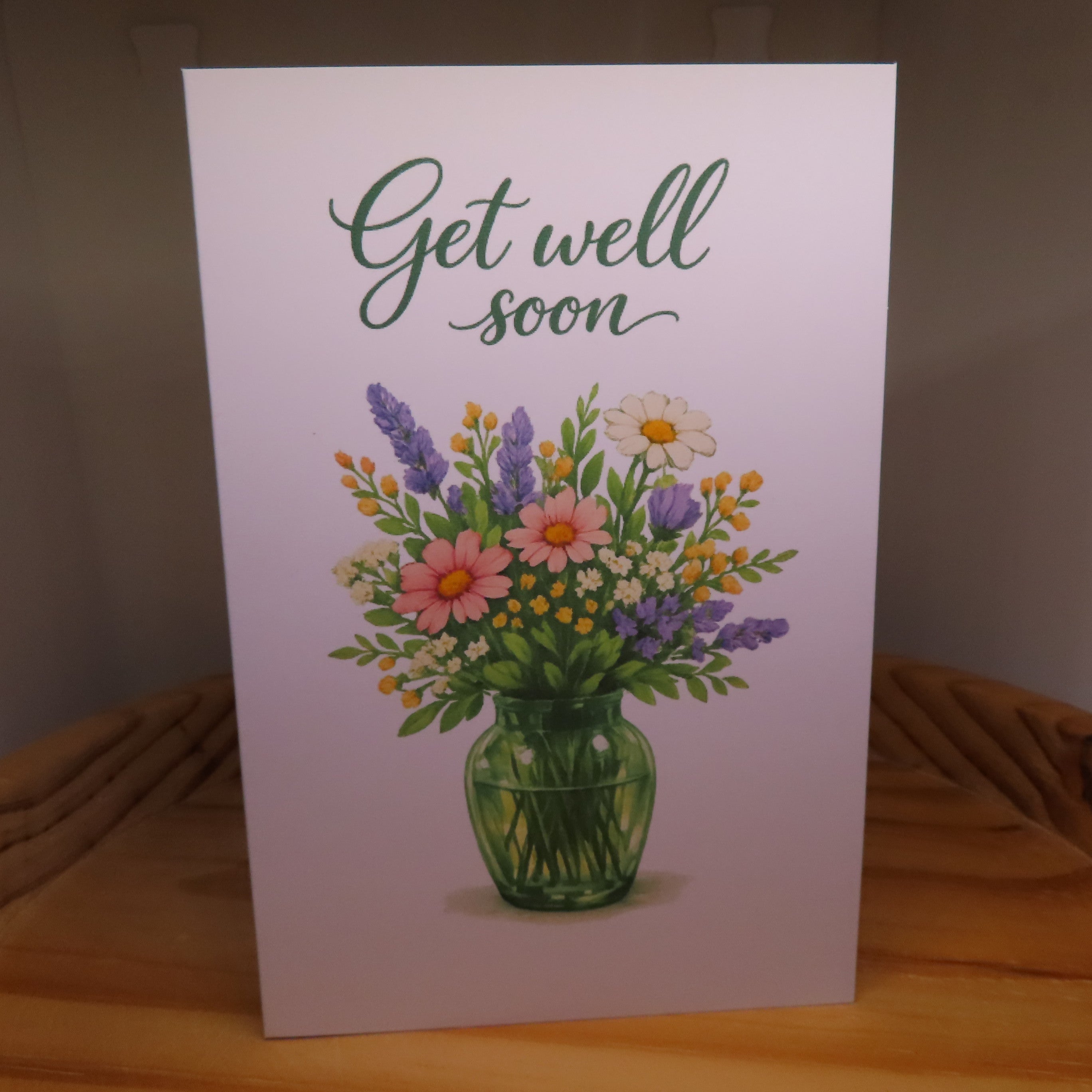 Wildflower Get Well Soon Card