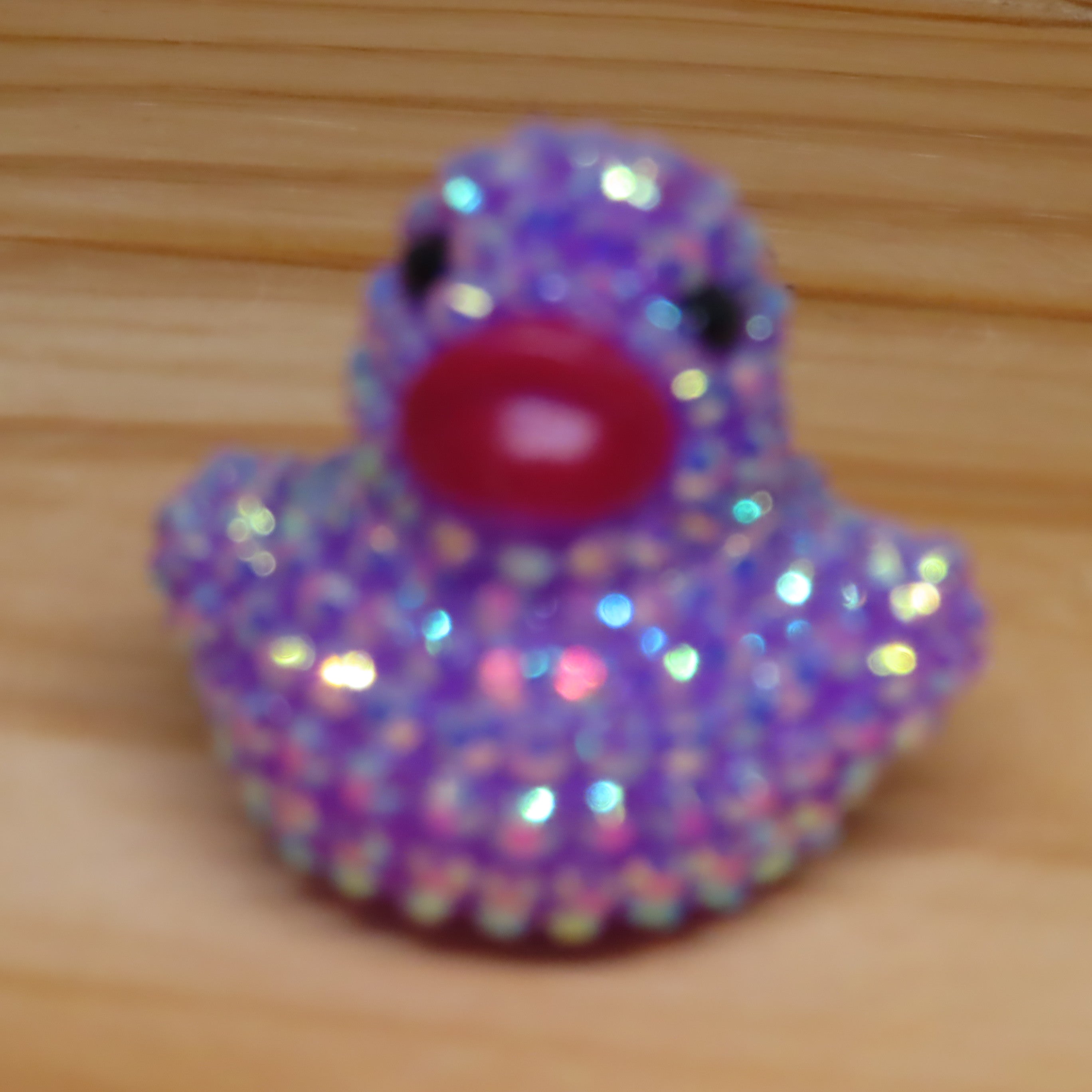 Purple AB Blinged Duck