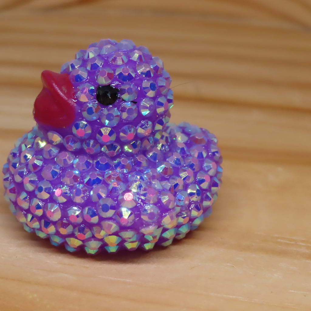 Purple AB Blinged Duck