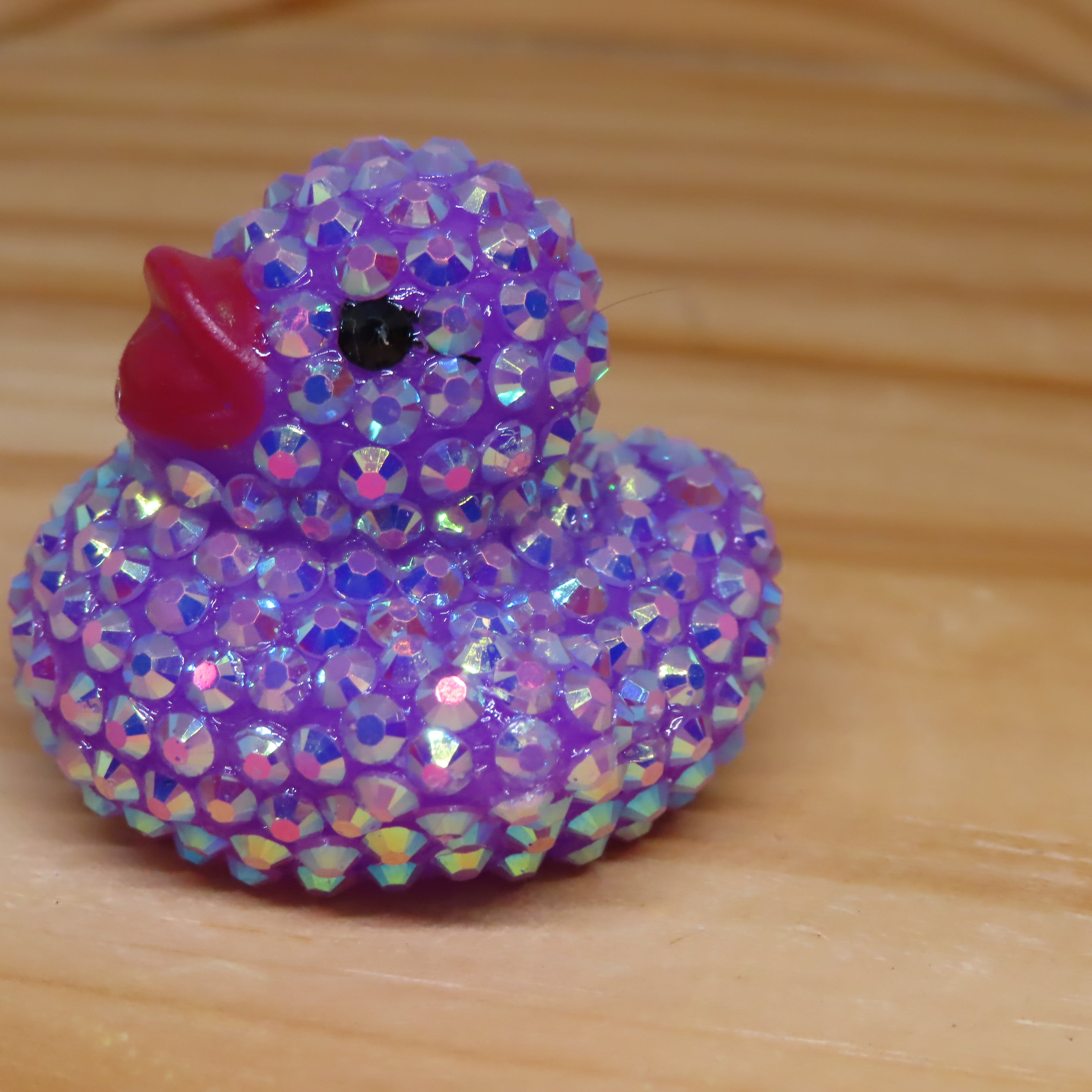 Purple AB Blinged Duck