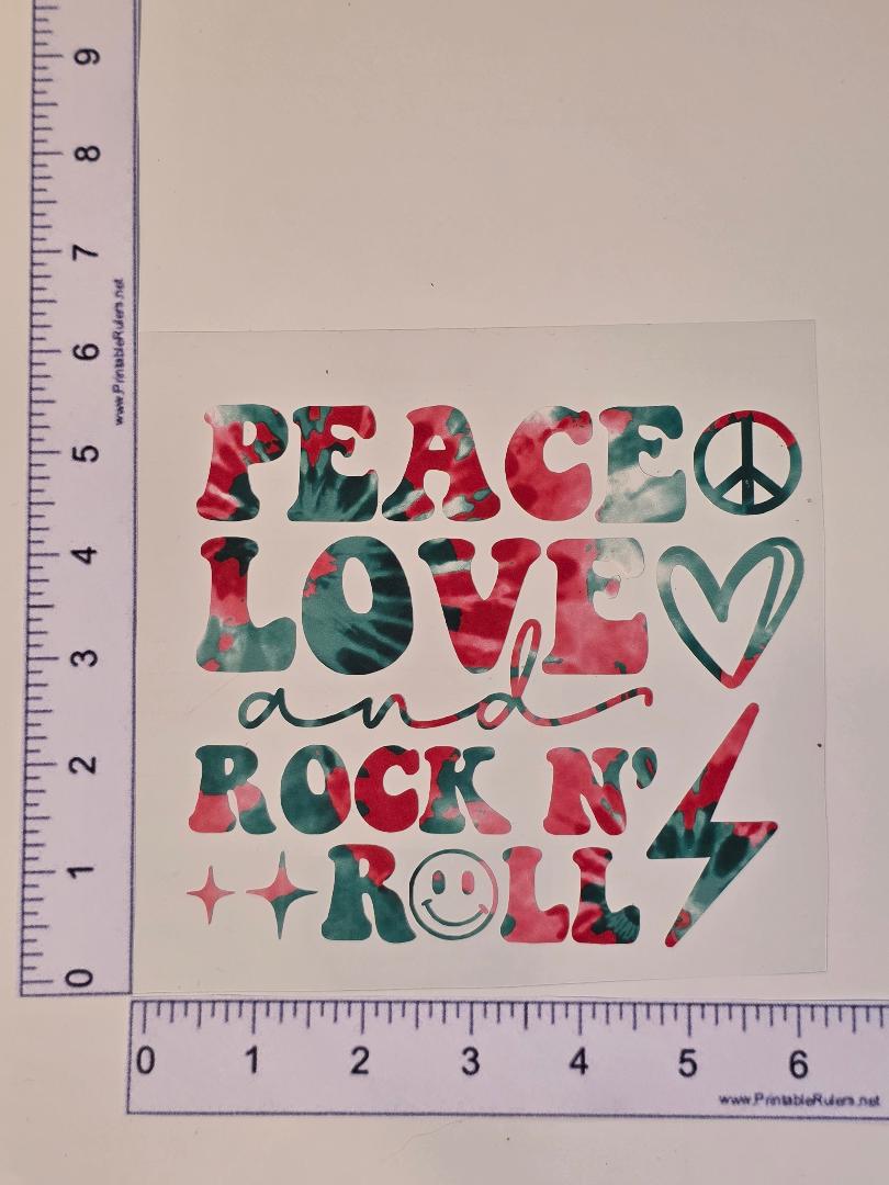 Peace Love and Rock N' Roll